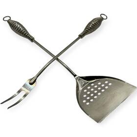 55130 Ekco Vintage 1980 Cool Tools Barbeque Bbq Grilling Set