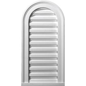 Gvca14x18f Ekena Millwork 14 Inch W X 18 H Cathedral Factory Primed White