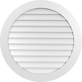 Gvpro36x3601sn Ekena Millwork Round Surface 36 - Inch Od Factory Primed White