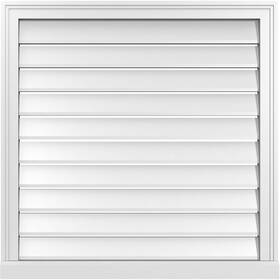 Gvpve32x3203sf Ekena Millwork Vertical 32 Inch W X H Factory Primed White