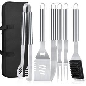 Electactic 977900905718 Bbq Grilling Accessories 16-inch Stainless Steel Grill Tools Set For Men