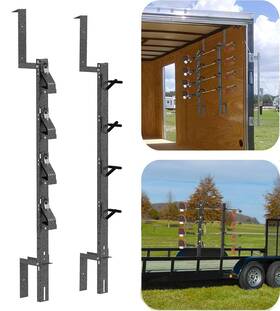 Ew-0151 Elitewill 4 Place Weed Eater Racks For Enclosed Black