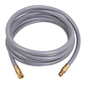 Empava 709402282105 15 Ft 3/8-inch Natural Gas Hose With Quick Connect Fittings