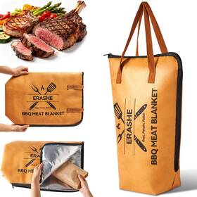 Bbq-blanket-0001-yellow Erashe Bbq Blanket For Resting Meat - Smoker Insulated Brisket Bag Turkey Pork