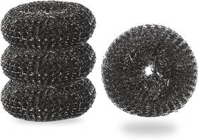 Ls-st1544-1 Esie Houzie Heavy-duty Stainless Steel Wool Barbecue Grill Cleaning Scrubber Pads Replaceme