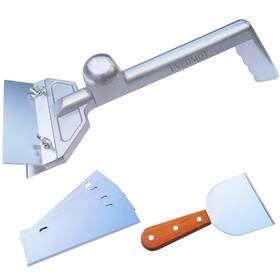 Evedmot 664213000051 Heavy Duty Grill Scraper Commercial Griddle Set With 5 Blades Cast Inch