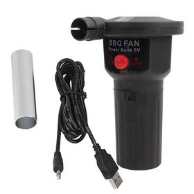 Evtscan 179935267145 Portable Bbq Fan Air Blower Handheld Battery Powered Barbecue