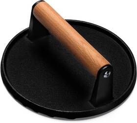 Xike-0082us Ewfen Burger Press 7 Inch Round Heavy-duty Cast Iron Smash Bacon