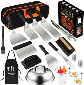 Xike-0114us Ewfen 20pcs Griddle Accessories Kit Flat Top Grill Set For Blackstone And