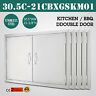 Ewlkj00875 Vevor Lorna Bbq Double Access Island Door Outdoor 895800883874
