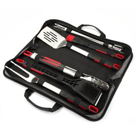 Expert Grill 214129837694 Stainless Steel Soft Grip Bbq Tool Set 10 Pieces