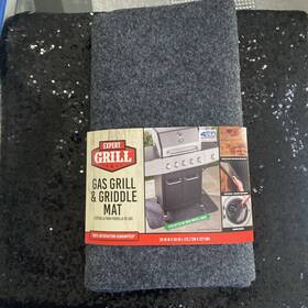 Expert Grill 758035330103 Gas Griddle Protective Mat 29 Inch X50 Grey Bbq Outdoor Living