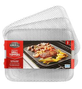 Xg19-107-009-18 Expert Grill 36-pack Disposable Toppers Aluminum 16 Inch X 12