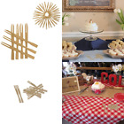 N5o4awf Fba Premium Disposables Mini Wooden Cocktail Fork Sticks Bamboo 643303944109