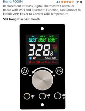 0638 Fccum O Replacement Pit Boss Digital Thermostat Controller Board With Wifi And Bluetooth