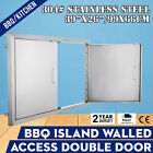 Fgfdg004381510904415 Vevor Stainless Steel Walled Double Bbq Door Grade 827843242103