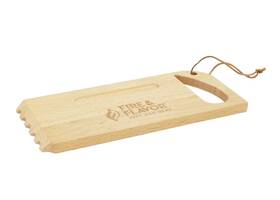 Fire & Flavor 892805000756 Wood Grill Scraper For Outdoor Durable Wooden That Resi
