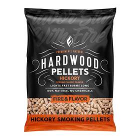 Fire & Flavor 892805000855 Premium All Natural Hardwood Pellets For Smokers And Pellet Grills - 100% Nat