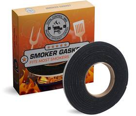 Eu-w07-nks-w8i Fireblack Total Control 1/2 X 1/8 Black Hi Temp Bbq Smoker Gasket Self Stick15 Ft Laval
