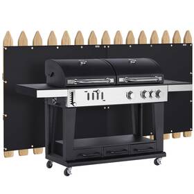 Hsfg-01 Firewess Heat Shield Behind Grill 4ftx5ft Mat For Wall Deck Fence Railing