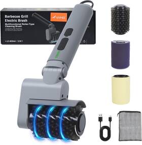 Firiner 445033292207 Upgrade Electric Grill Brush Bbq For Outdoor - 180 Adjustable