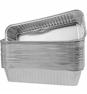 Firsgrill 721996957962 Professional Grease Liners Disposable Aluminum Foil Drip Pans For C