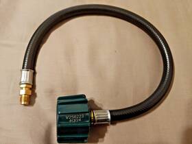 100575-18 Flame King Ob Rv 18 Inch Pigtail Propane Gas Hose Tank Connector Trailer
