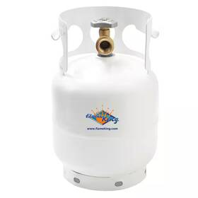 Flame King 445001926905 5 Lbs. Empty Propane Tank Cylinder With Overfill Protection Device