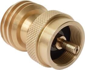 Flame King 850015730153 Propane Tank Adapter 20lb To 1lb Converter Hook Up Small Cy