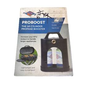 Flame King 850015730269 Proboost Propane Carrier Two 1 Lb Camping Cylinders Convert To Qcc Flameking