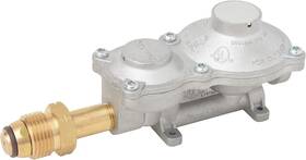 G2r150b-pola Flame King 2 Stage Propane Lp Horizontal Super Compact Regulator With Po 100lb Asme Tank