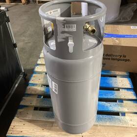 Ysn435 Flame King 43.5lb Steel Forklift Propane Tank With Gauge Dot And Tc Compliant