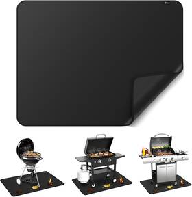 Flasld 711181463644 Under Bbq Mat 36x48 Inches Large Grill Mats For Outdoor Dou