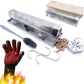Frd-010 Fmoon 12ftft Pellet Smoker Tube Smoke For With A Stainless Steel