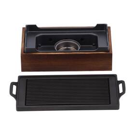 Focket9gia27dovm Focket Japanese Bbq Gril Double Thickened Grill Plate Smokeless Barbecue Acce