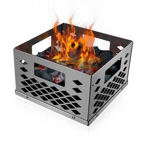 Folocy 735275139369 Stainless Steel Charcoal Basket Smoker Box For Oklahoma Joes Firebox