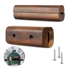 Fotitm 717331857103 Wooden Handle Replacement Large Green Egg Accessories Compatible With