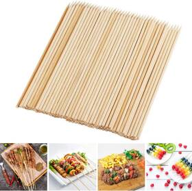 8541958840 Fu Store Bamboo Skewers 8 Inch Sticks 100pcs Bbq Kabob Grill A
