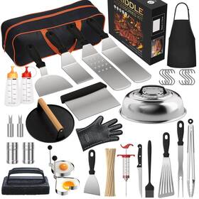 Ga001-134-zc Furnhome 134 Pcs Griddle Accessories Kit Upgraded For Blackstone