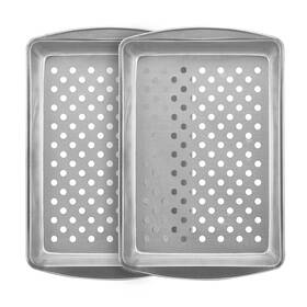 G & S Metal Products Co 072867330668 And Company Grill Sensations Set Of Large Pans Gray