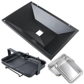 Garnetin-99250 Garnetin 99250 Grease Tray With 7515 Catch Pan And Holder - Drip For Weber