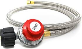 2113 Gas One 711181403329 0-20psi Propane Regulator With Hose 4 Ft
