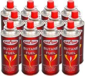 Gas One 810002703065 Gasone Butane Fuel Canister Safety Release Device 8 Oz 12 Pack New