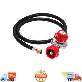 2109-red-h Gasone Regulator Propane Tanks Part And Hose 4 Ft 20 Psi With Red Qcc-1 Type New