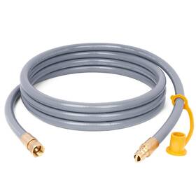 Gp-38hg-10 Gaspro 10 Feet 3/8 Inch Id Natural Gas Hose Low Pressure Lpg For Weber Char-broi