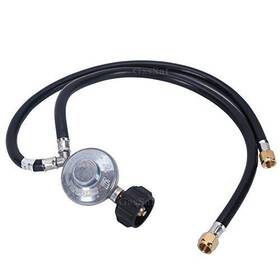 Gassaf 607509797666 2 Feet Y-splitter Low Pressure Propane Regulator Double Hose Outlet Kit With