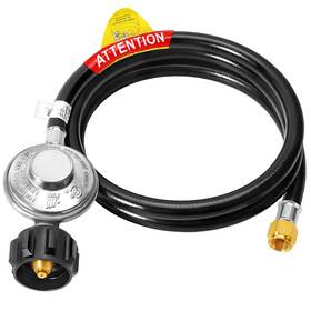 Ryqc101-5 Gassaf 5 Ft Propane Regulator With Hose Grill For Weber Gas B