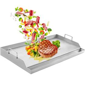 Xgg01-l Gassaf Universal Stainless Steel Griddle 25 Inch X 16 Cooking Plate Insert