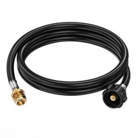 Gasxpert 705353694028 4ft Propane Hose Adapter 1lb To 20lb Fit For Weber Coleman Blackstone Grill