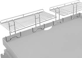 Geesta 313107286223 2pcs Blackstone Griddle Warming Rack Heavy Duty Steel Grill